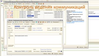 Контроль ведения коммуникаций
 