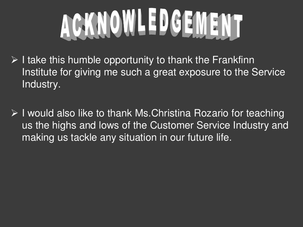 Frankfinn crm assignment ppt image