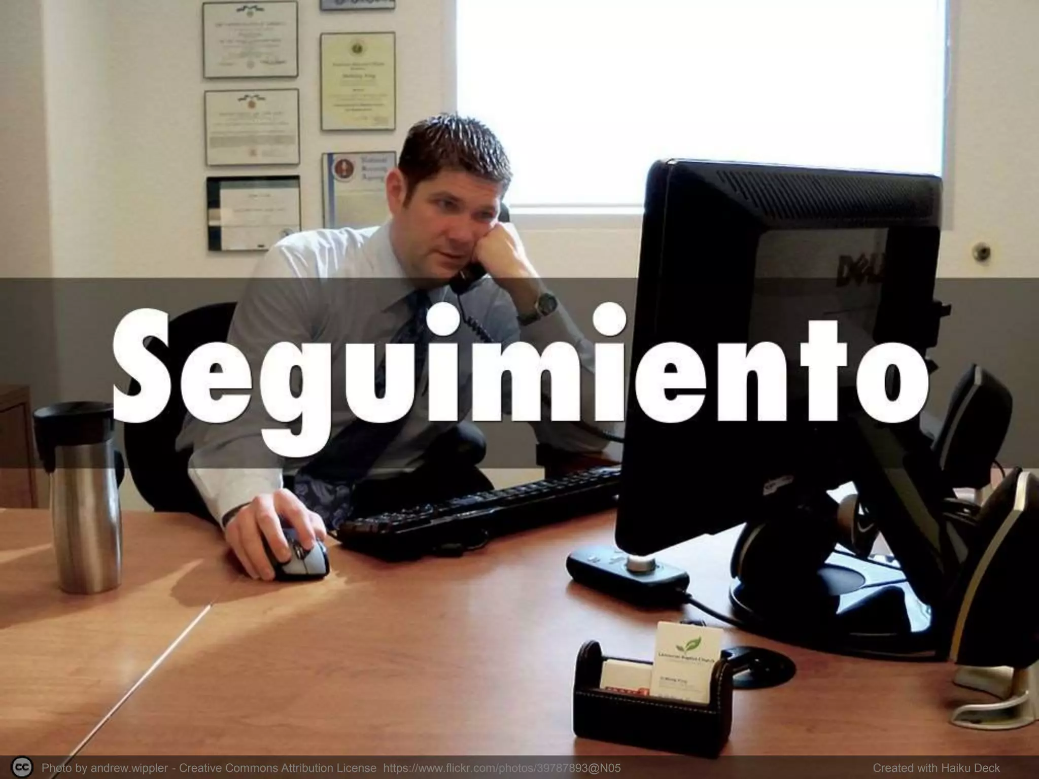 Photo by andrew.wippler - Creative Commons Attribution License https://www.flickr.com/photos/39787893@N05 Created with Haiku Deck
 