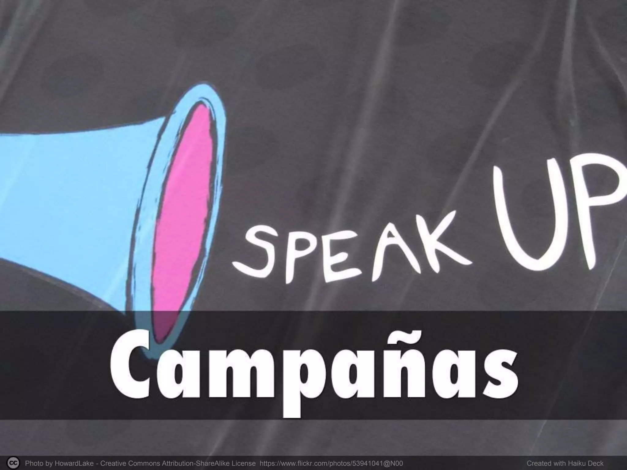 Photo by HowardLake - Creative Commons Attribution-ShareAlike License https://www.flickr.com/photos/53941041@N00 Created with Haiku Deck
 