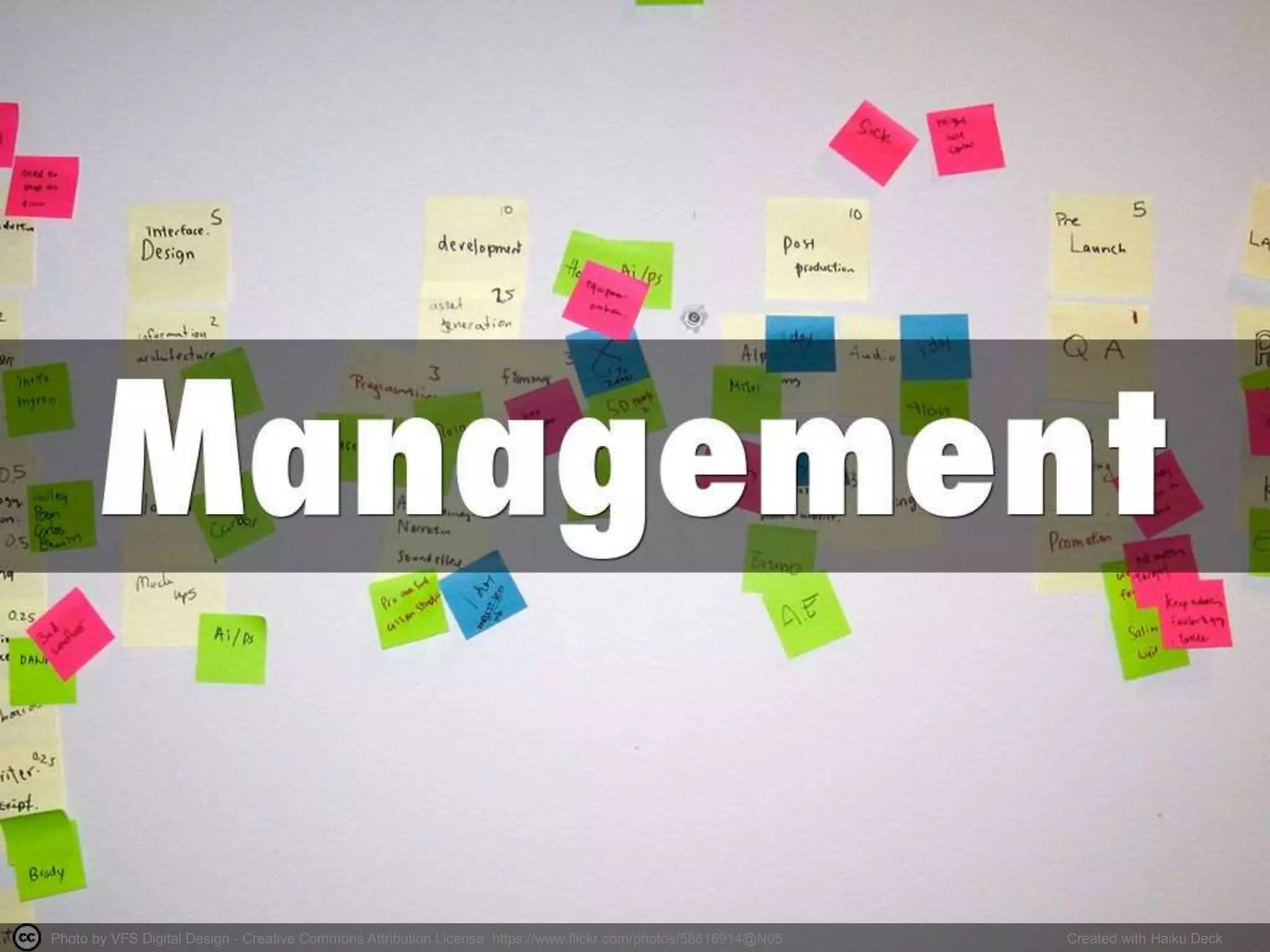 Photo by VFS Digital Design - Creative Commons Attribution License https://www.flickr.com/photos/58816914@N05 Created with Haiku Deck
 