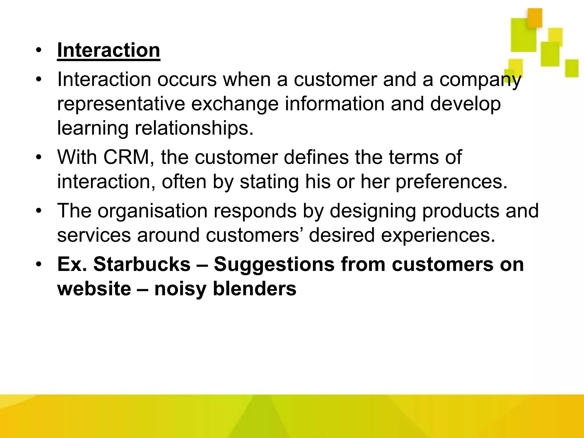 Customer Relationship Management (CRM) | PPTX