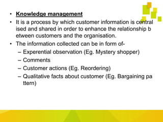 Customer Relationship Management (CRM) | PPTX