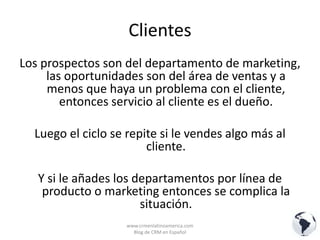 CRM como Estrategia