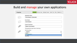 Build and manage your own applications
 