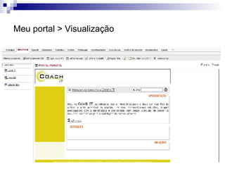 Meu portal > Visualização 