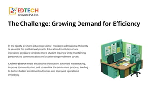 CRM for EdTech: Streamline Admissions and Boost Student Enrollments ...
