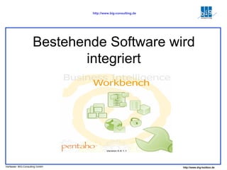 Bestehende Software wird integriert 