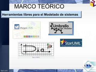 MARCO TEÓRICO
Herramientas libres para el Modelado de sistemas
 