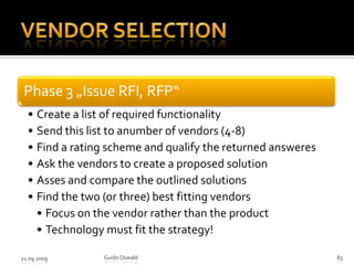 CRM 2.0 Implementation21.09.2009Guido Oswald79