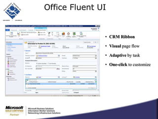 Office Fluent UICRM Ribbon