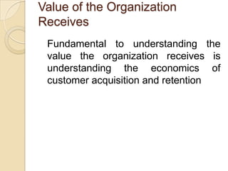 ValueValue CreationValue AppropriationValue Consumption Value RenewalValue Transfer
