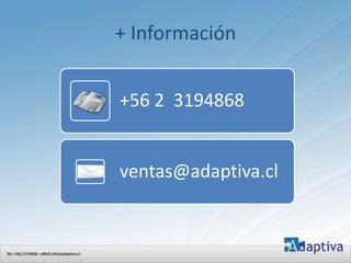 + Información