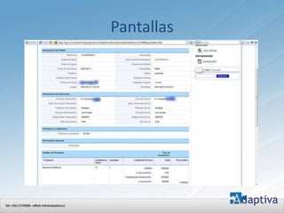 Pantallas