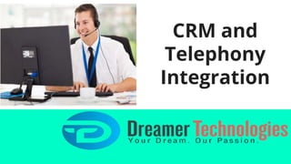 CRM and
Telephony
Integration
 