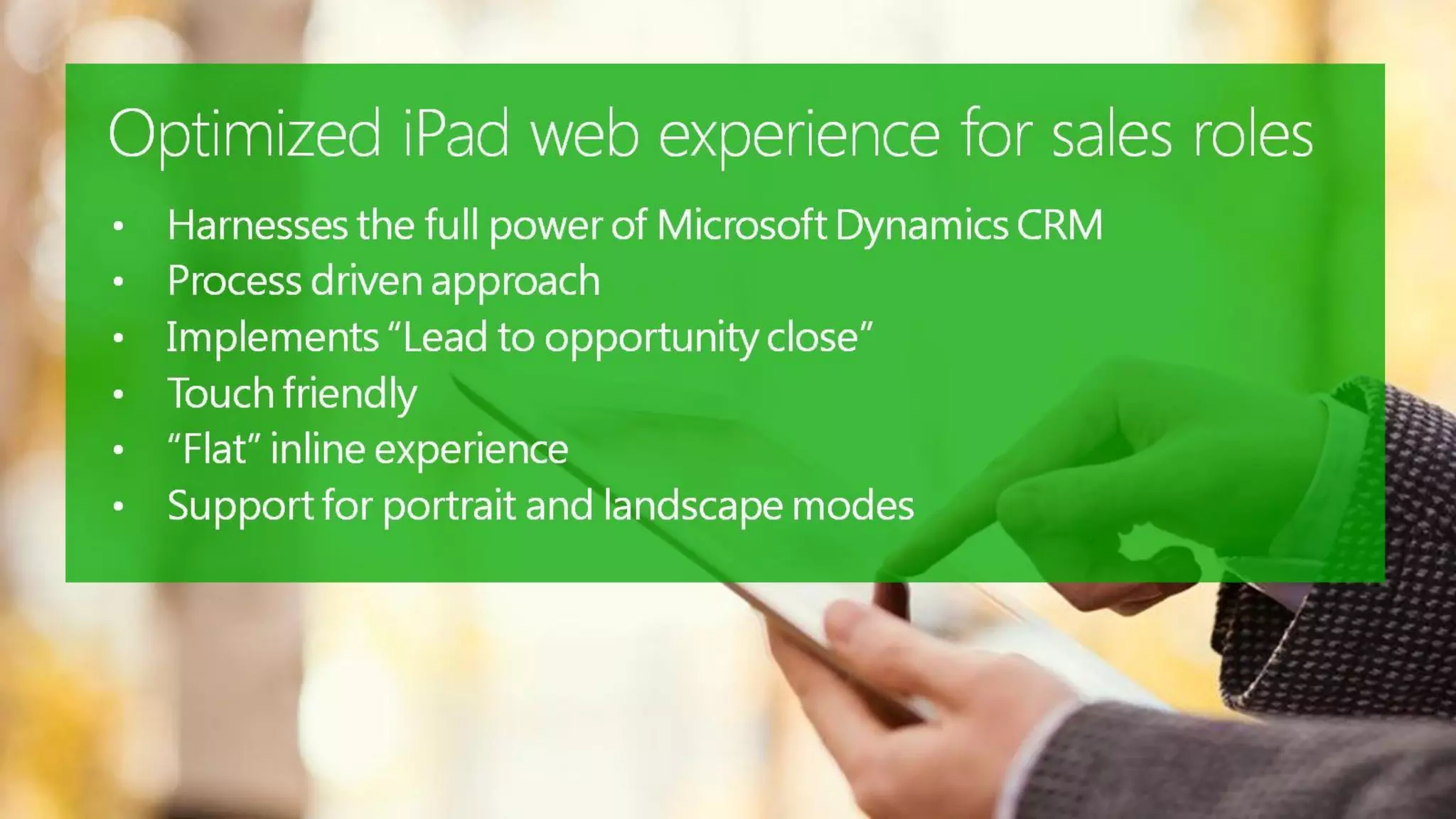 CRM Anywhere: Improve Sales Mobility