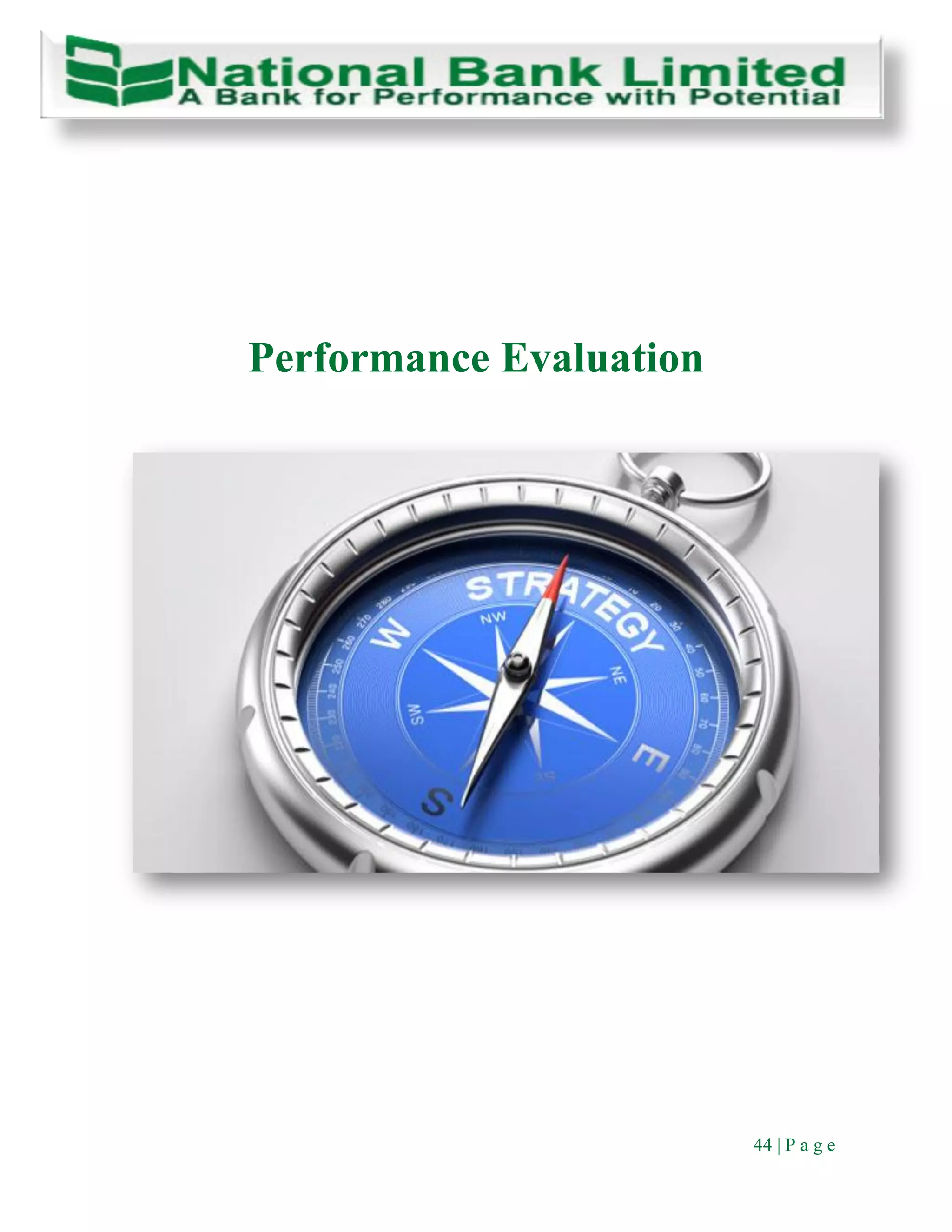 44 | P a g e
Performance Evaluation
 