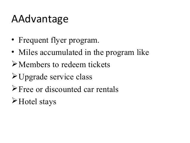 american airlines database marketing for customer acquisition american airlines frequent flyer program login