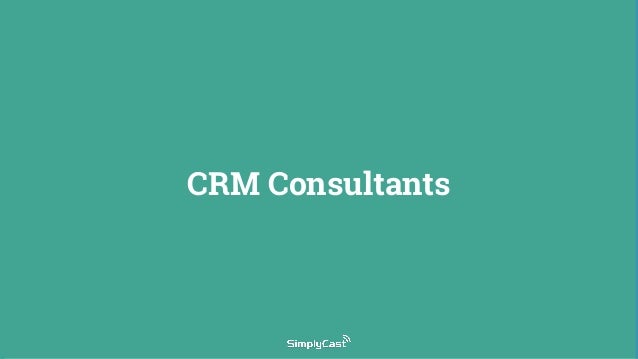CRM Consultants
 