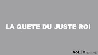 LA QUETE DU JUSTE ROI
 