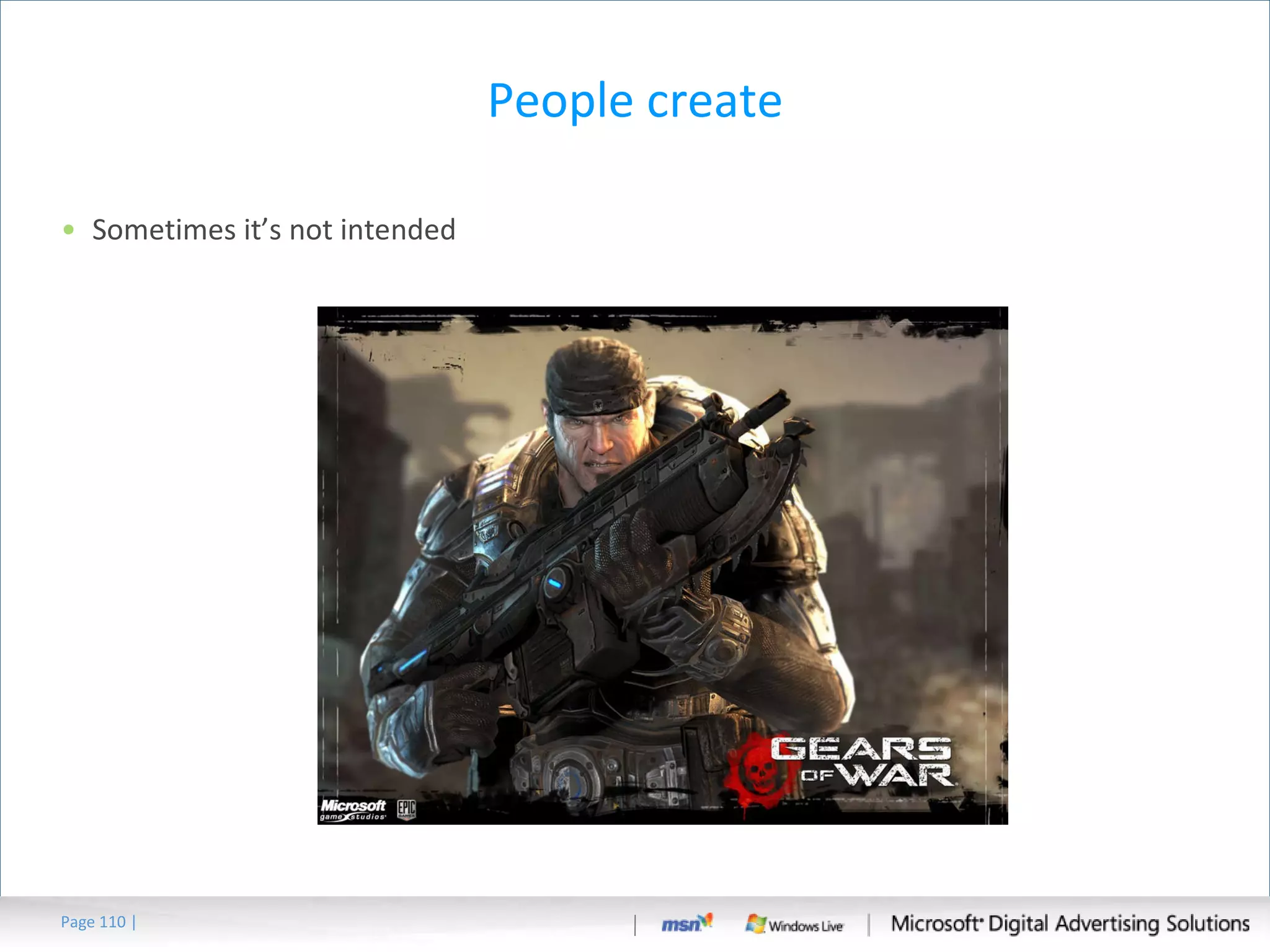 People create Sometimes it’s not intended Page   | 