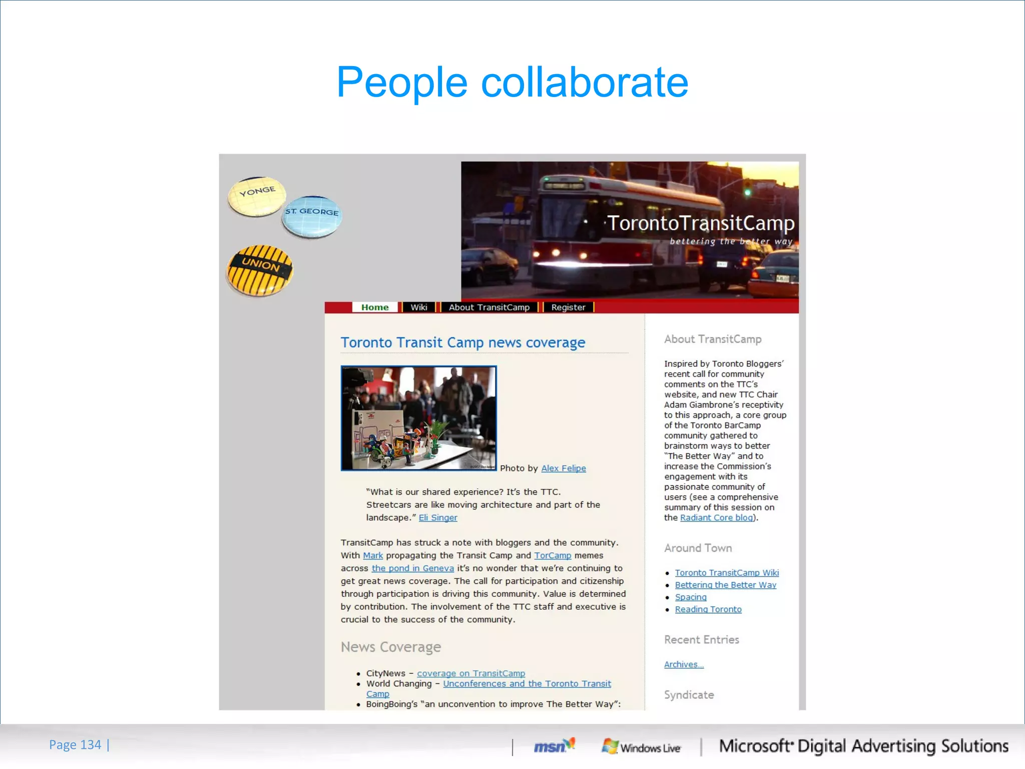 Page   | People collaborate 
