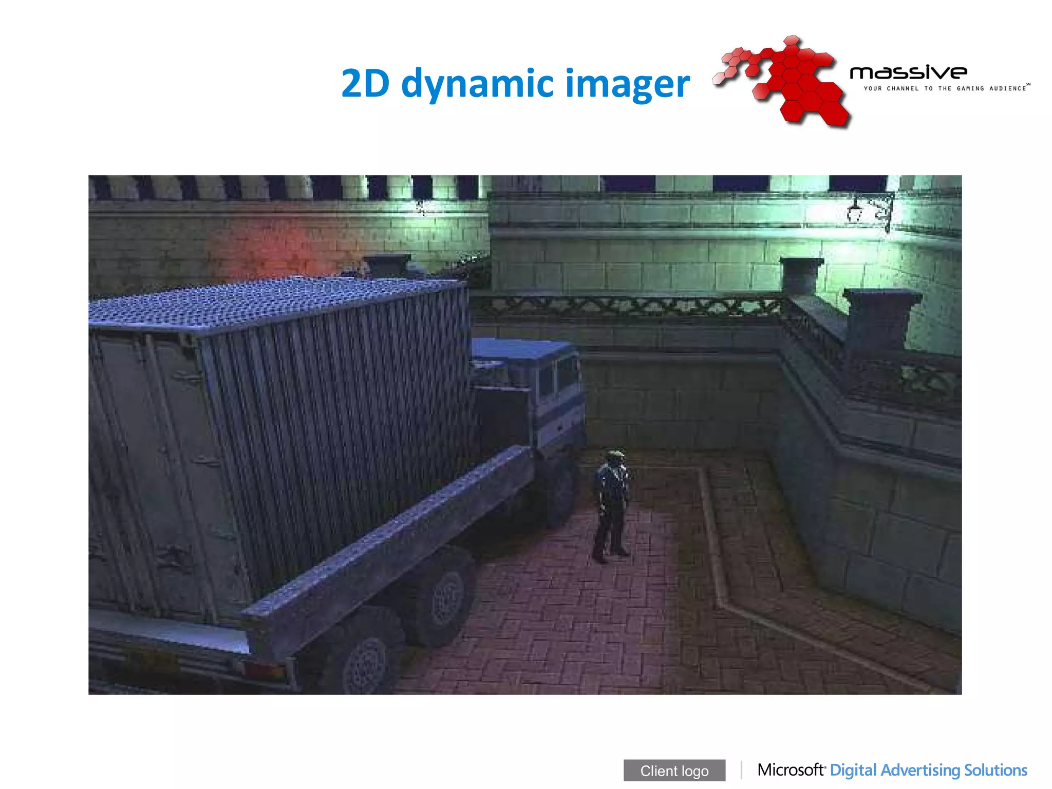 2D dynamic imagery 