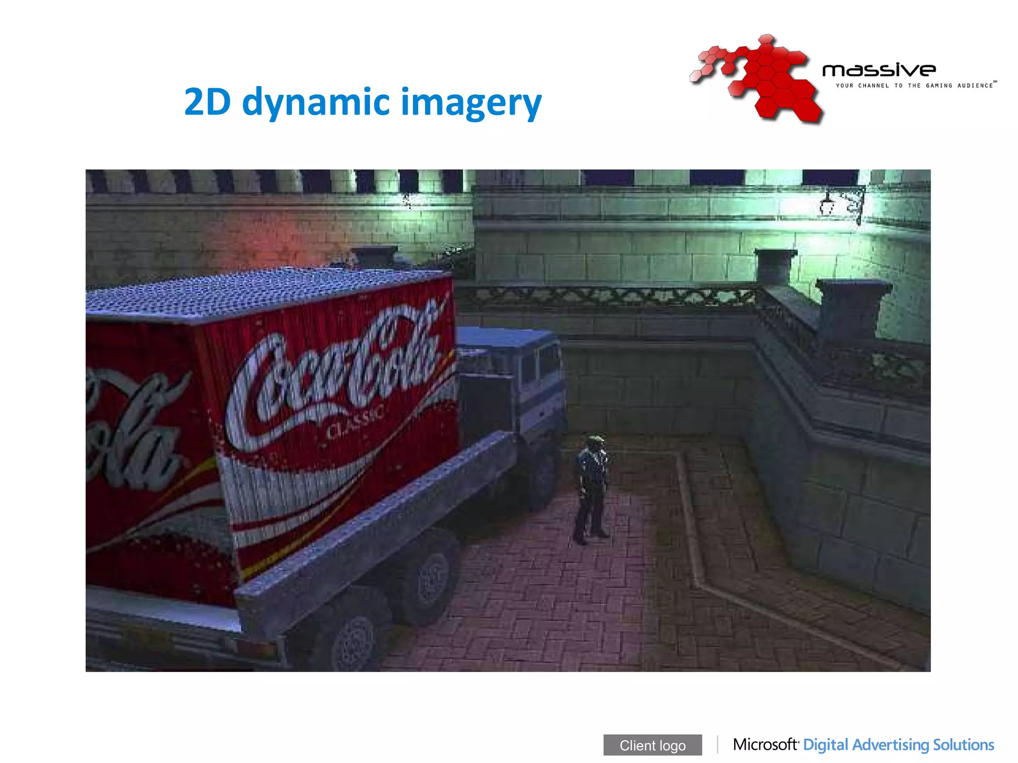 2D dynamic imagery 