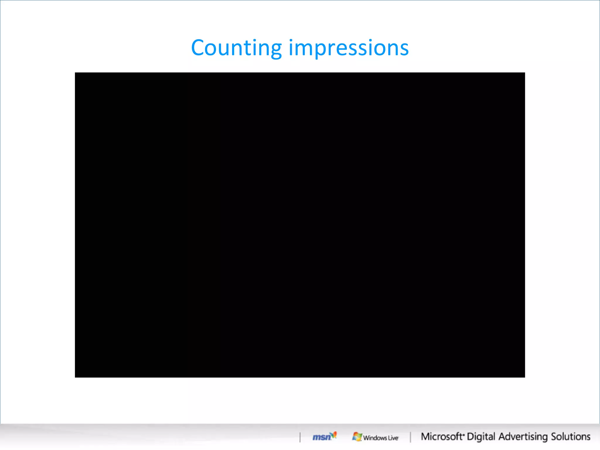 Counting impressions 