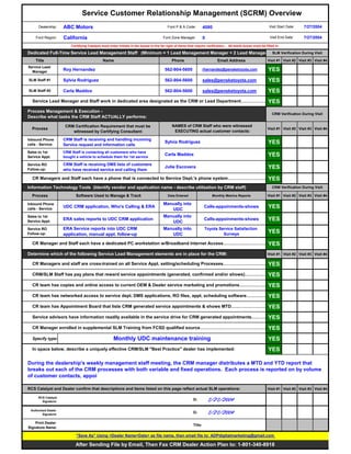 Crm dealer action plan v27.0 | XLSX