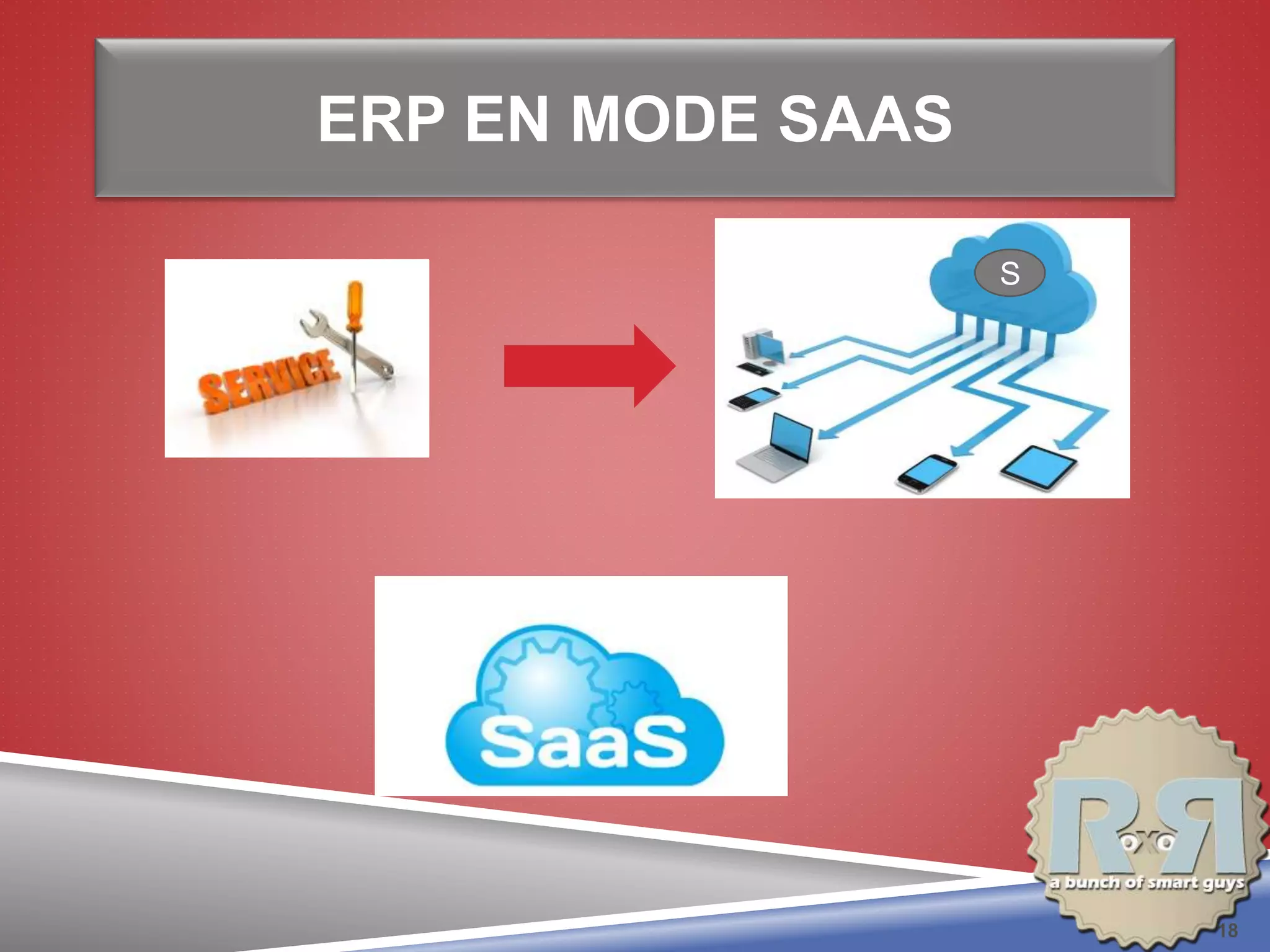 ERP EN MODE SAAS
S
18
 