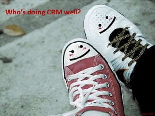Who’s doing CRM well?




                        Sept. 2012
 