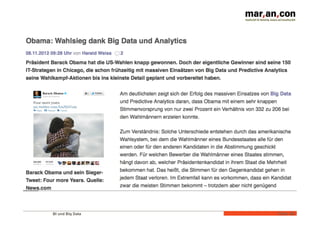 BI und Big Data 
Folie 
46 
 