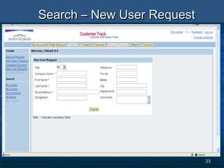 2323
Search – New User RequestSearch – New User Request
 