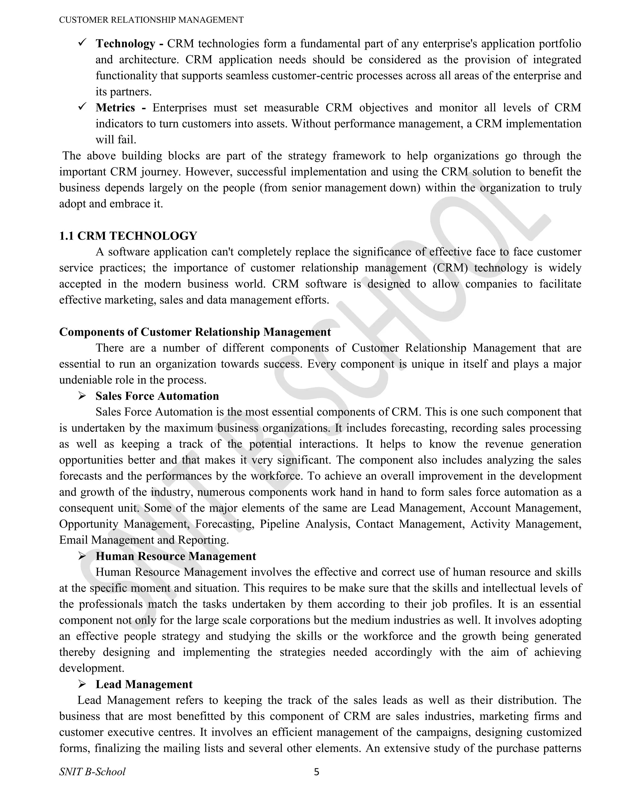 Handbook on Customer Relationship Management | PDF