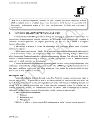 Handbook on Customer Relationship Management | PDF