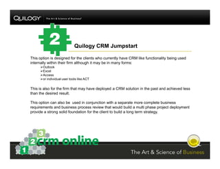 Customer Relationship Management Jumpstart