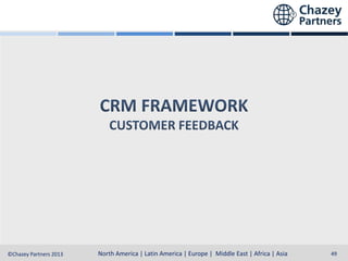 North America | Latin America | Europe | Middle East & Africa | Asia-Pacific
North America | Latin America | Europe | Middle East | Africa | Asia
©Chazey Partners 2013

49

 