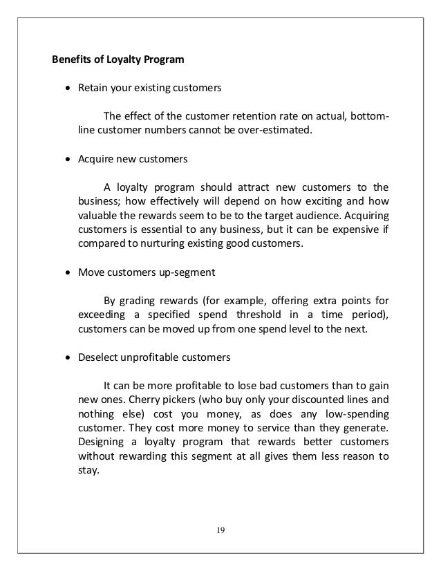 the impact of customer loyalty on businesses The long-term impact of a loyalty program: an evaluation from a the long-term impact of a loyalty program: an evaluation from a las customer loyalty. the impact of customer loyalty on businesses The long-term impact of a loyalty program: an evaluation from a the long-term impact of a loyalty program: an evaluation from a las customer loyalty.