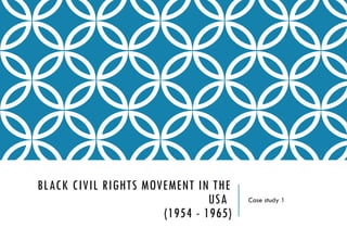Revision notes for Civil Rights Movement | PPTX