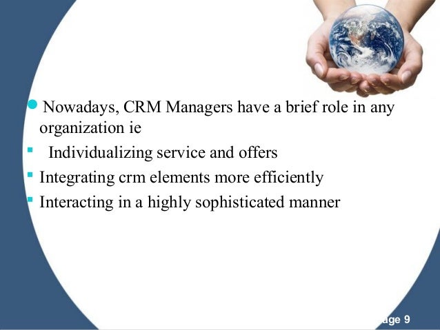 what is the function of customer relationship management