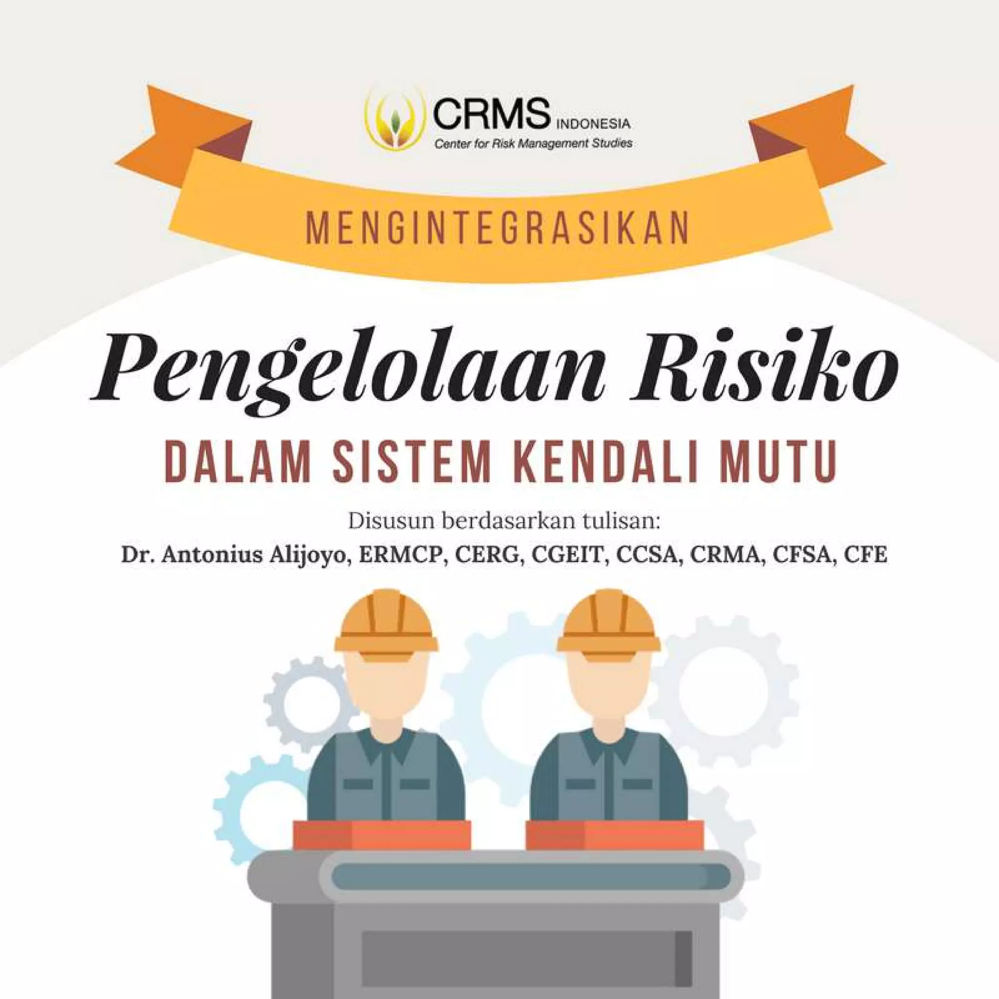 Integrasi ISO 31000 dan ISO 9001 - CRMS Indonesia