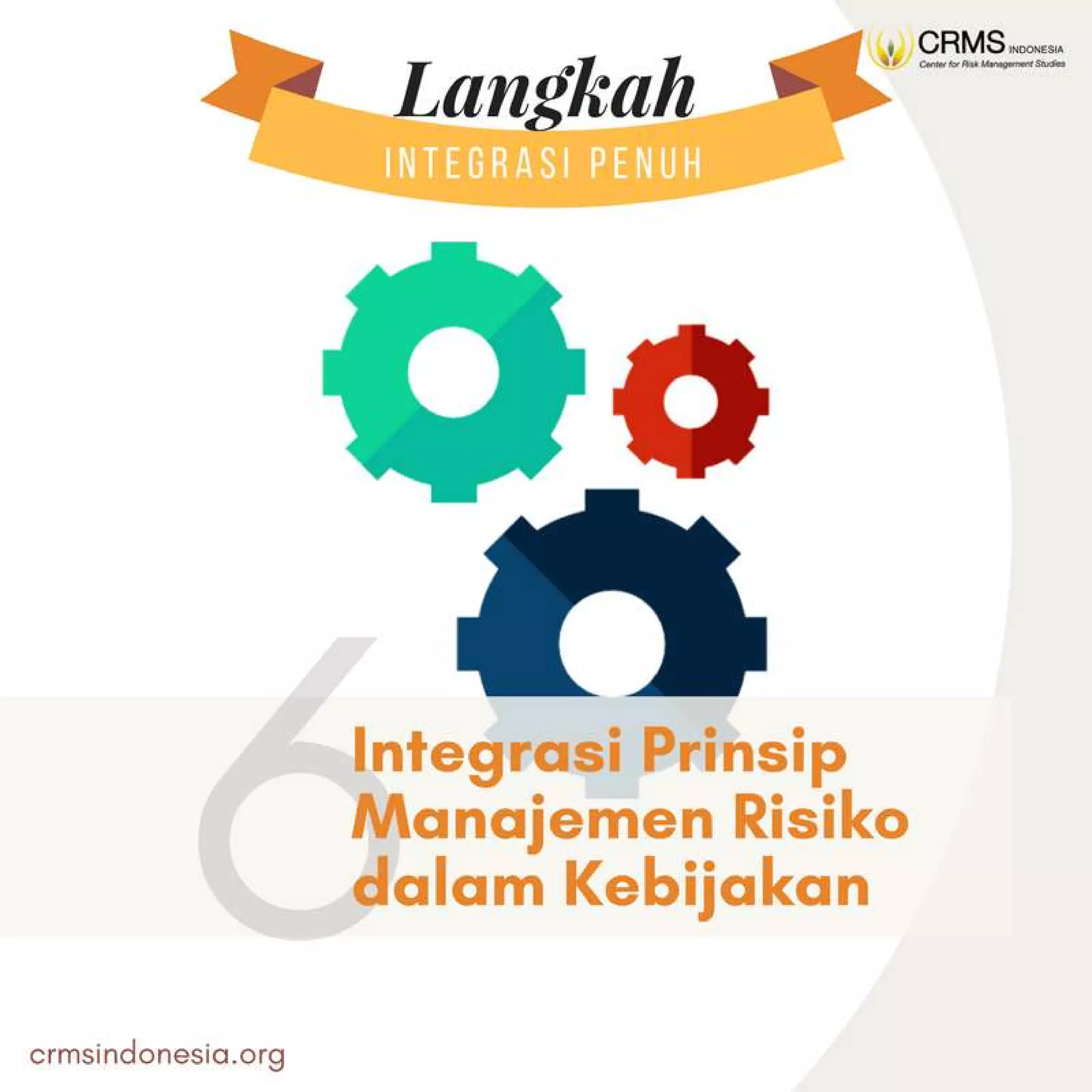 Integrasi ISO 31000 dan ISO 9001 - CRMS Indonesia