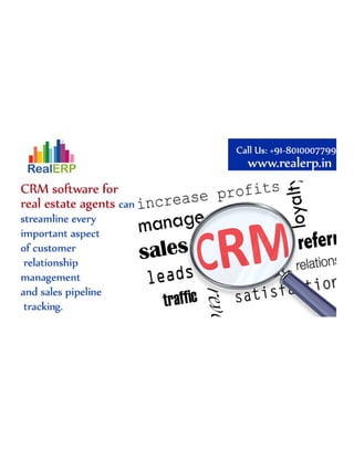 Crm software for_real_estate_agents