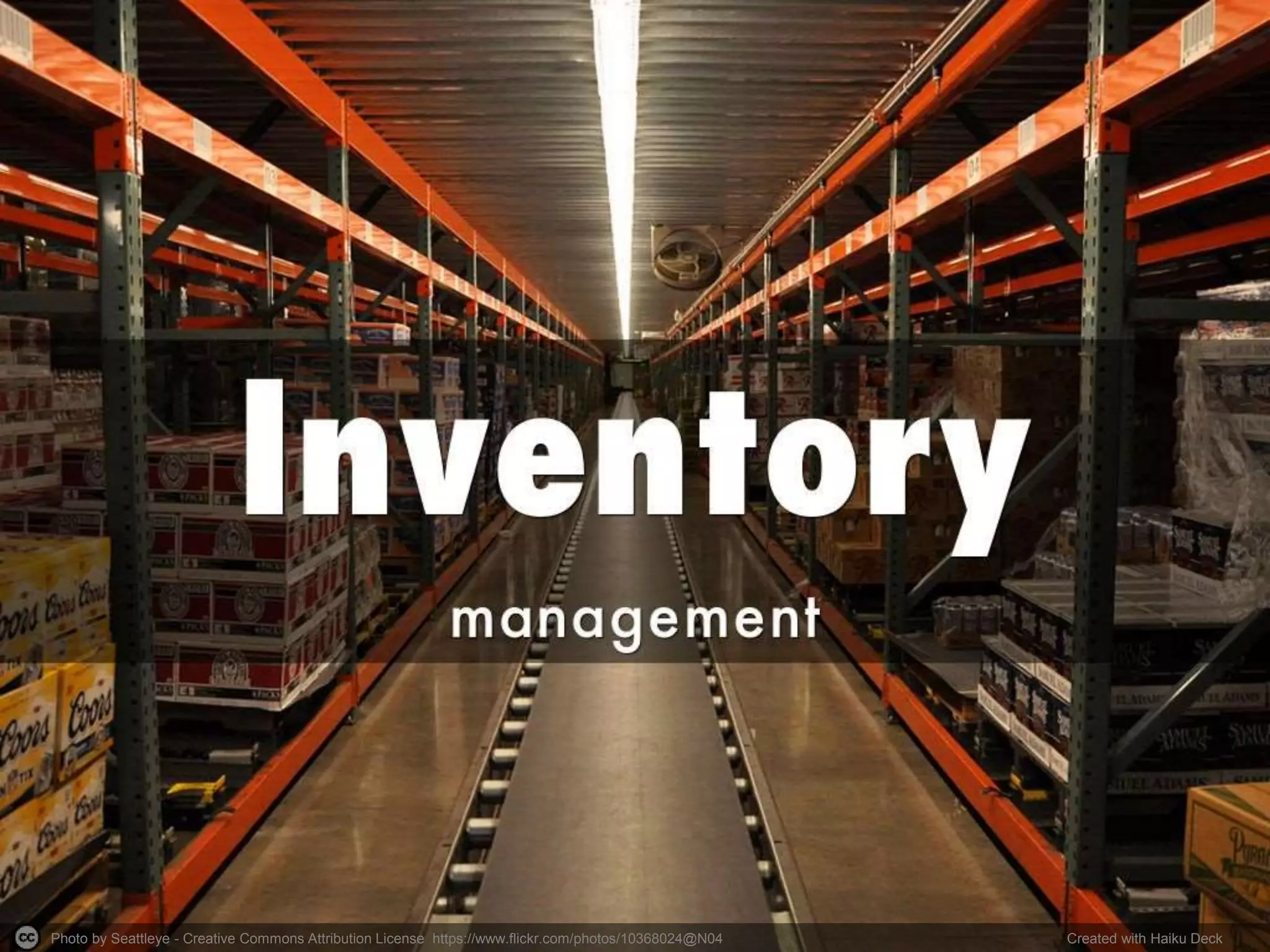 Photo by Seattleye - Creative Commons Attribution License https://www.flickr.com/photos/10368024@N04 Created with Haiku Deck
 