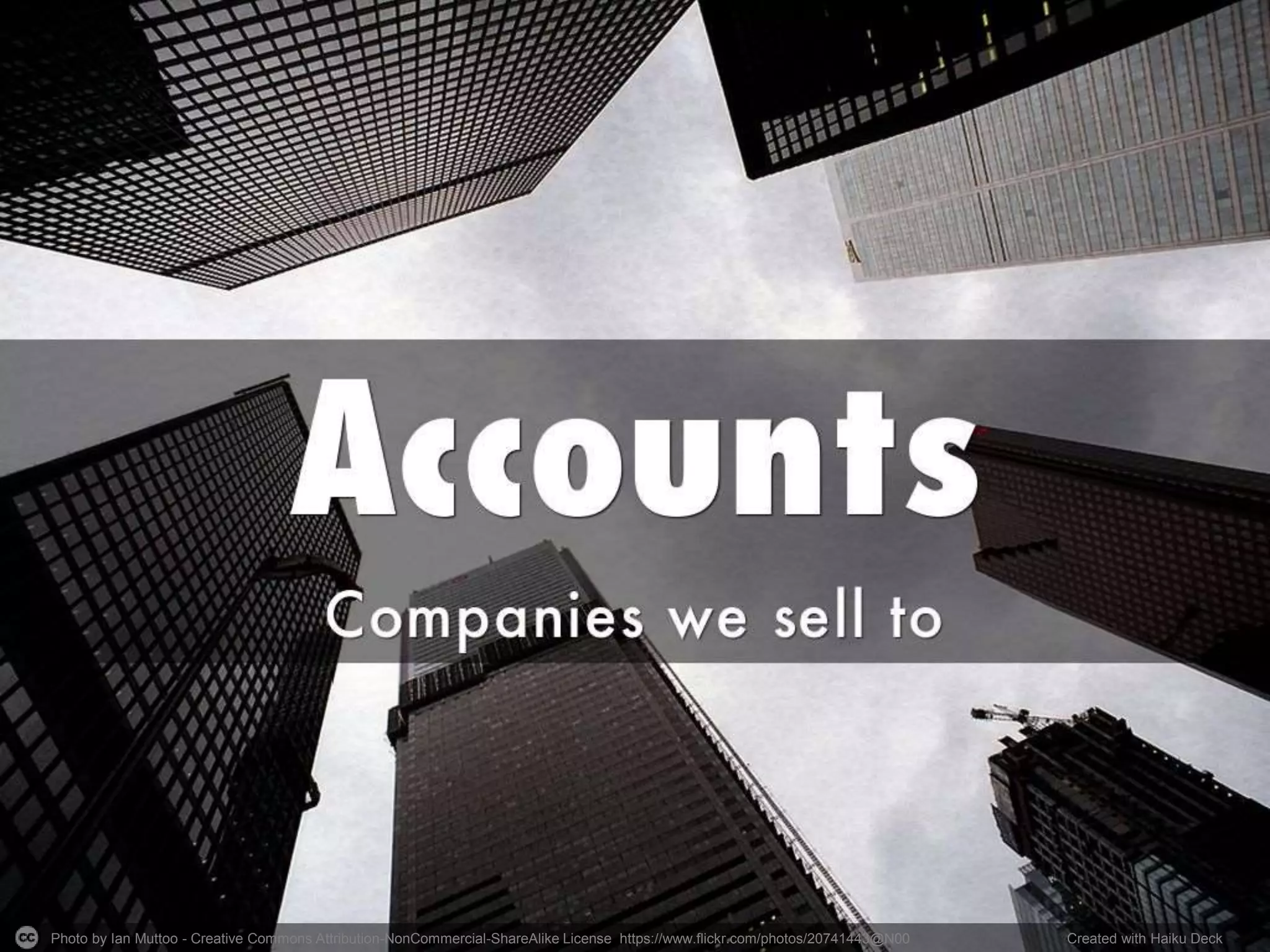 Photo by Ian Muttoo - Creative Commons Attribution-NonCommercial-ShareAlike License https://www.flickr.com/photos/20741443@N00 Created with Haiku Deck
@gabojimenez_
 