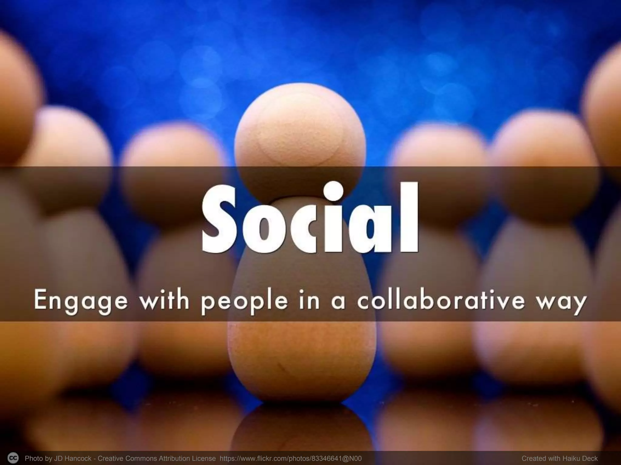 Photo by JD Hancock - Creative Commons Attribution License https://www.flickr.com/photos/83346641@N00 Created with Haiku Deck
 