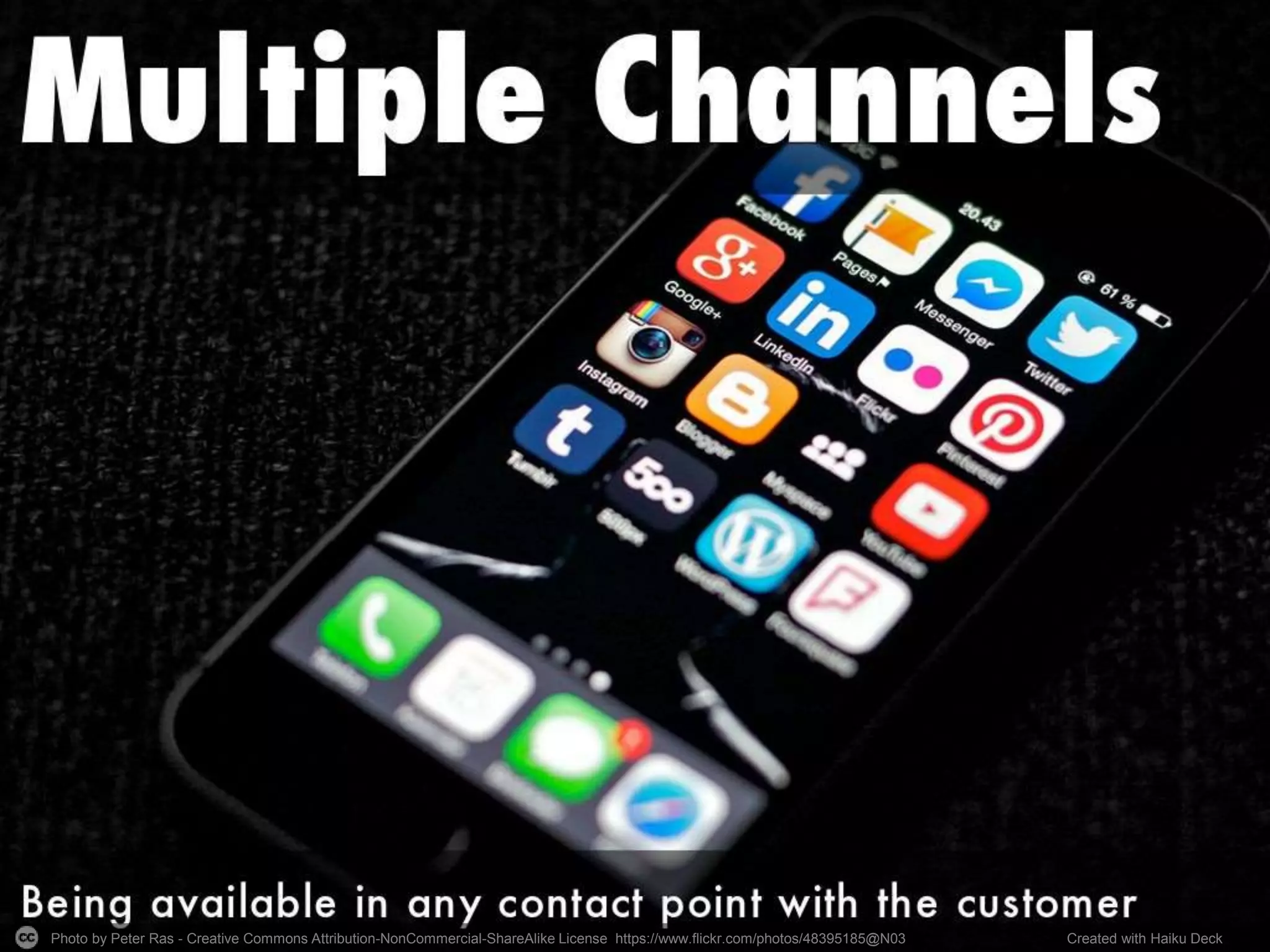 Photo by Peter Ras - Creative Commons Attribution-NonCommercial-ShareAlike License https://www.flickr.com/photos/48395185@N03 Created with Haiku Deck
 