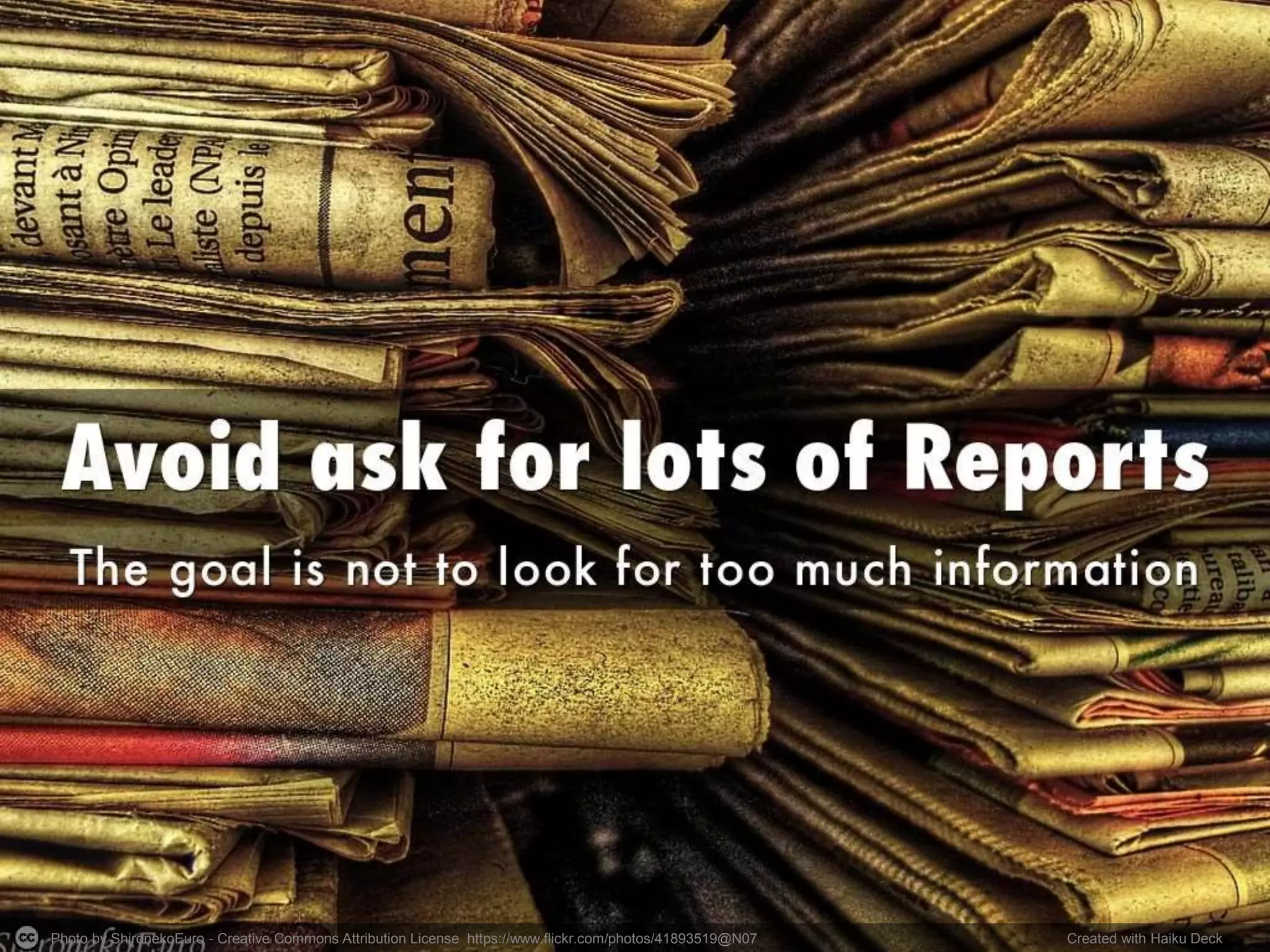 Photo by ShironekoEuro - Creative Commons Attribution License https://www.flickr.com/photos/41893519@N07 Created with Haiku Deck
 