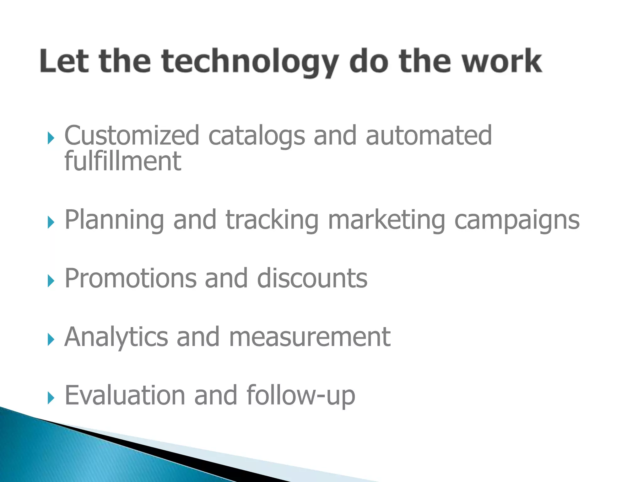 Customer Relationship Management (CRM): Theory and Practice